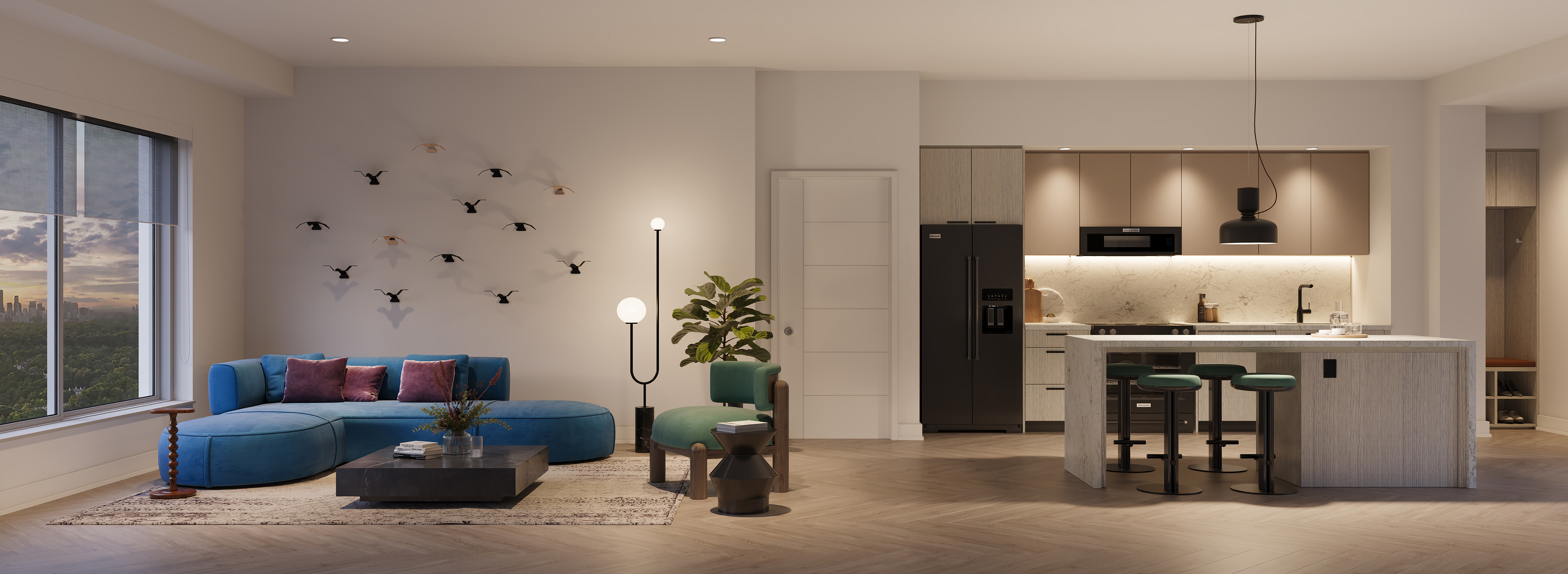 West Tower: Weaving Style Into Living