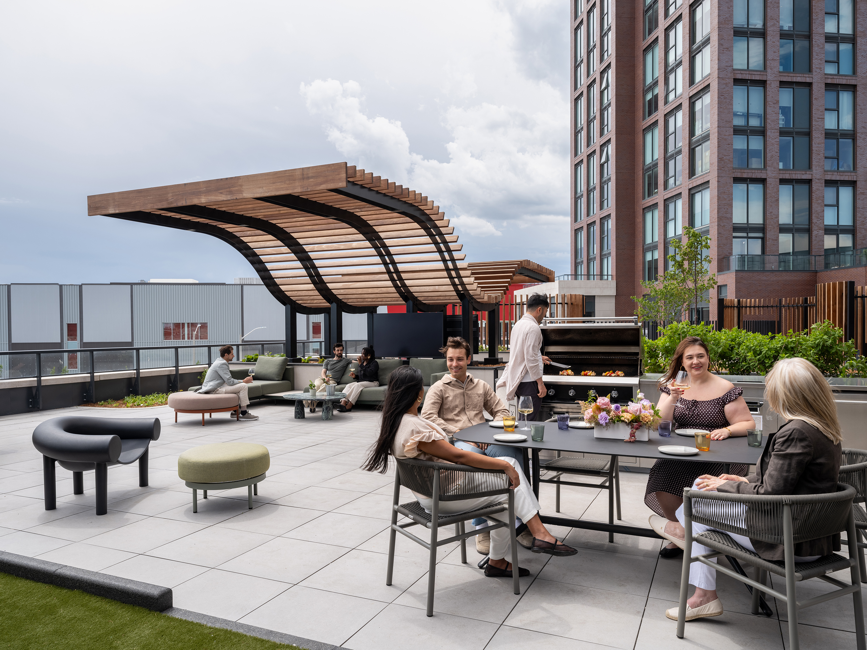 Hosting Season at Sloane: Entertaining on the STOA Rooftop Terrace