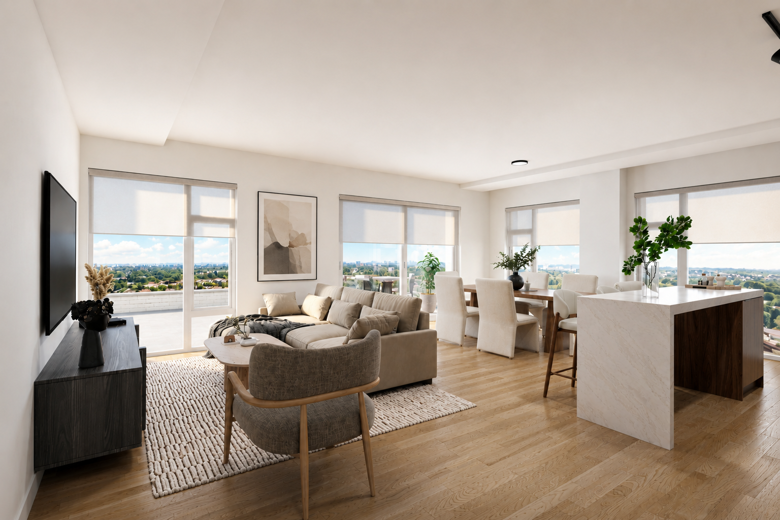 Bachelors to 3-Bedroom Apartments