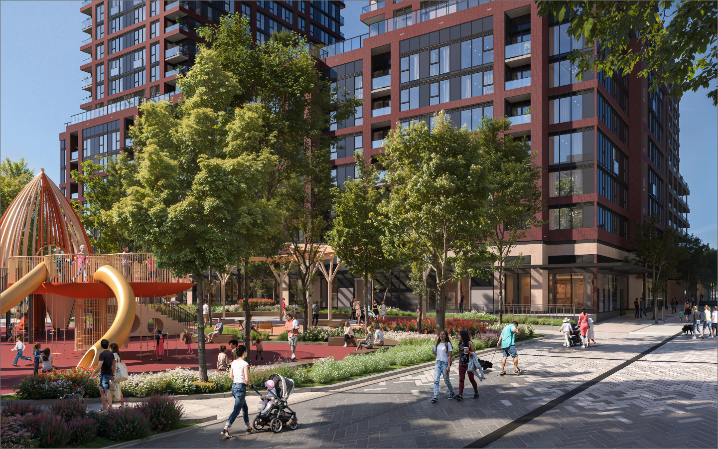 Bloor Crossing Background