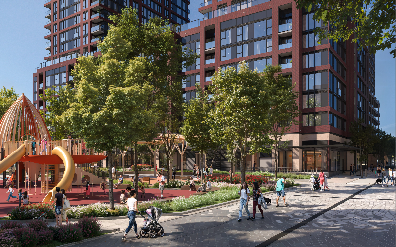 Bloor Crossing Background