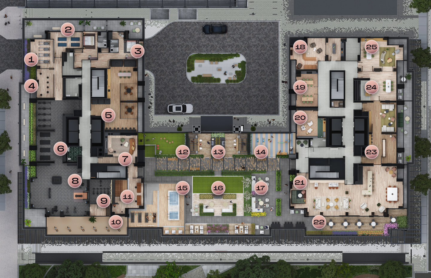 Station Two Amenities