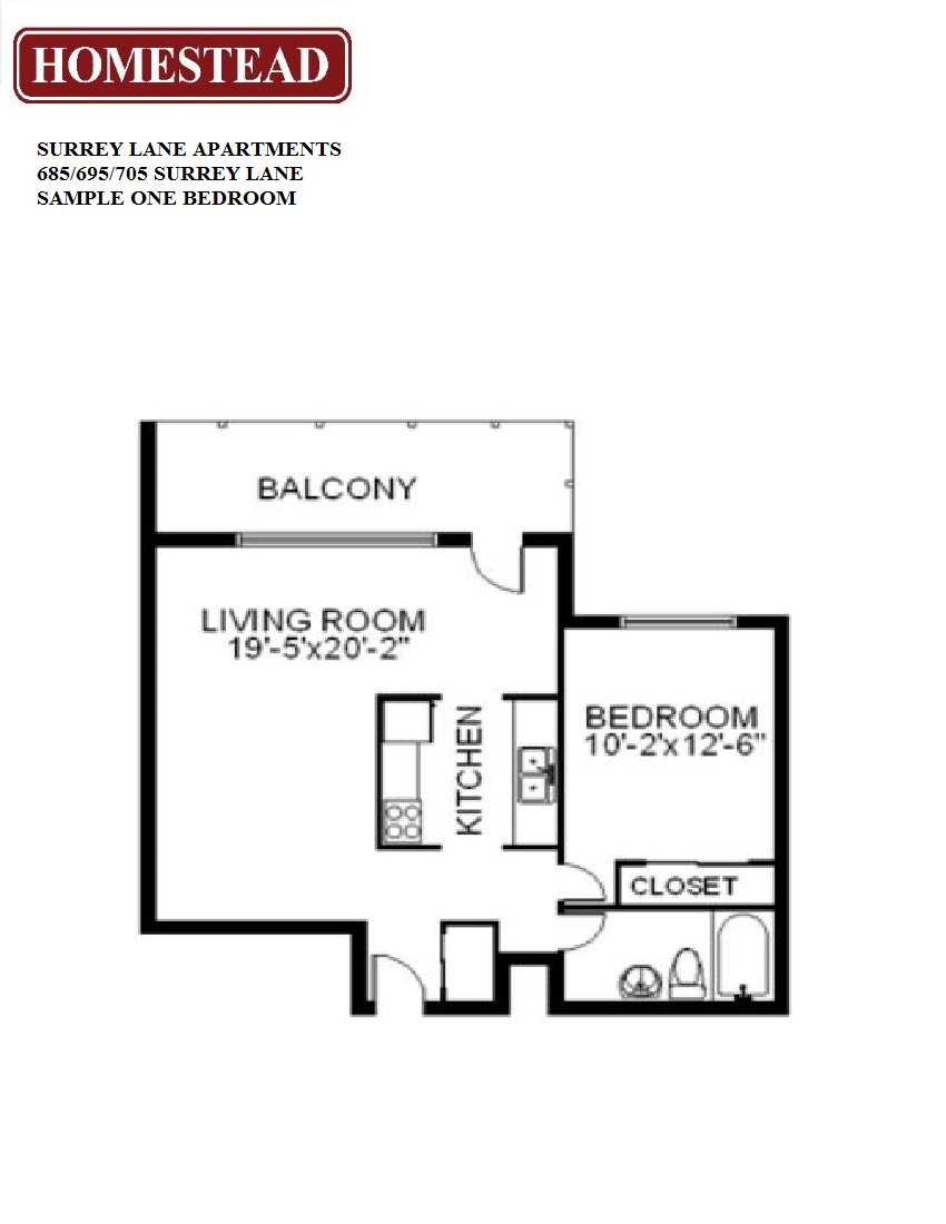 Surrey Lane Apartments Homestead
