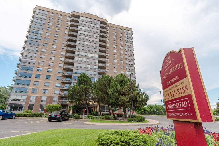 The Waterside Apartments in Kingston 1032 King Street West Homestead