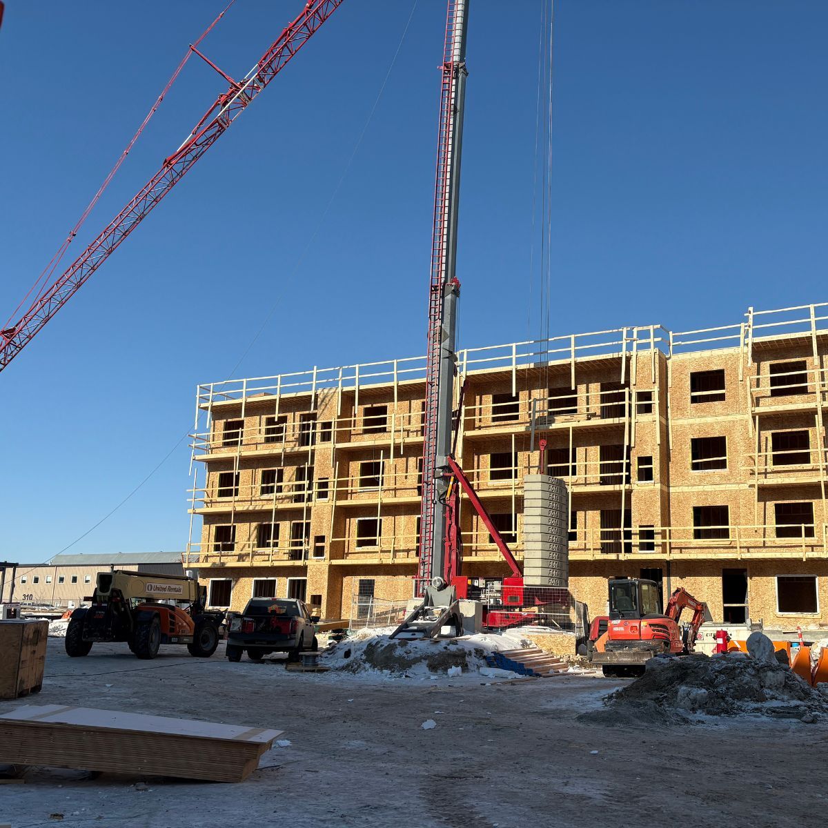 Progress is accelerating at&nbsp;Crossings II&nbsp;in&nbsp;Winnipeg Image