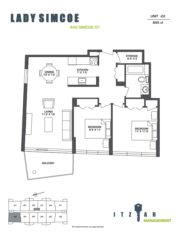 Lady Simcoe Apartments Itziar Management