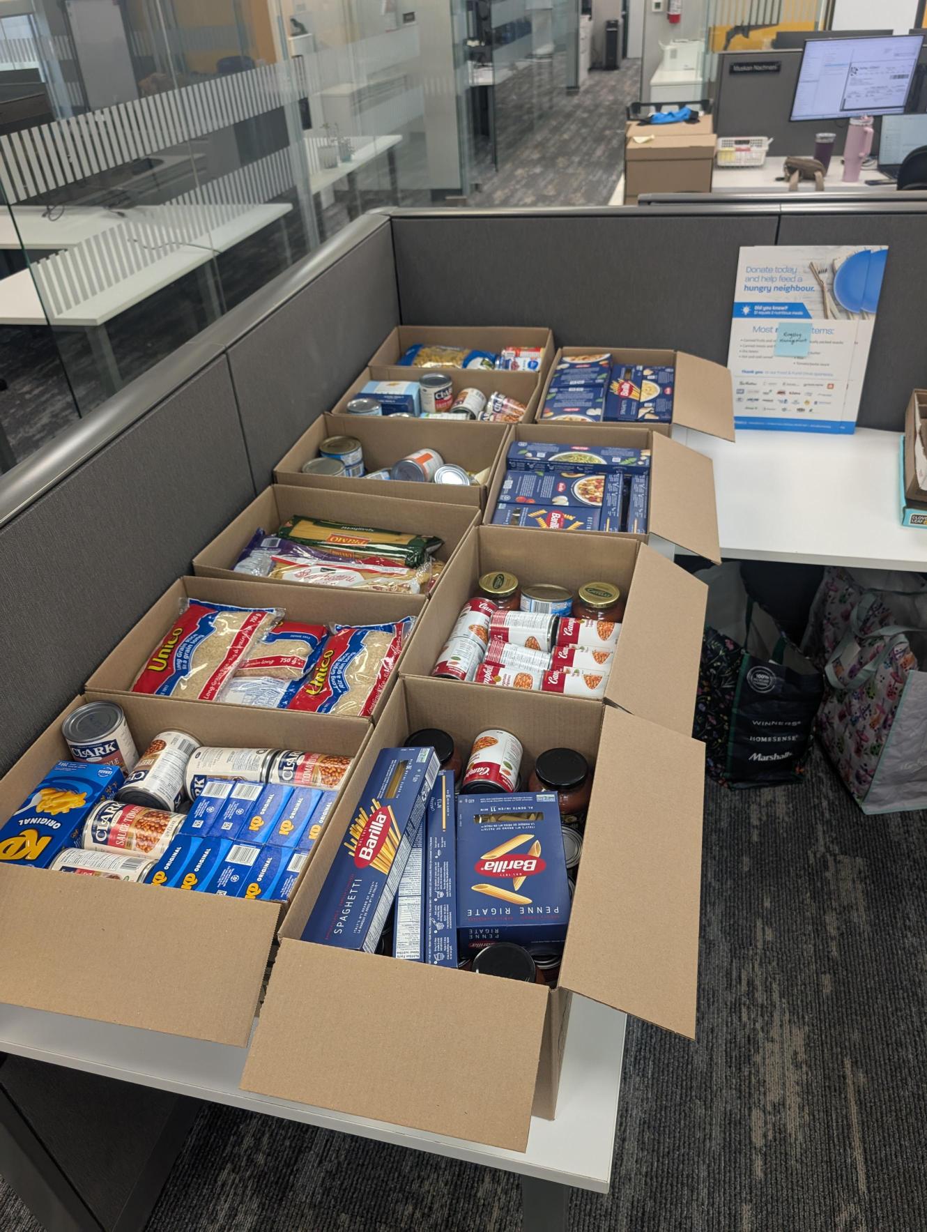 Kingsley Cares: Thanksgiving Food Drive Image