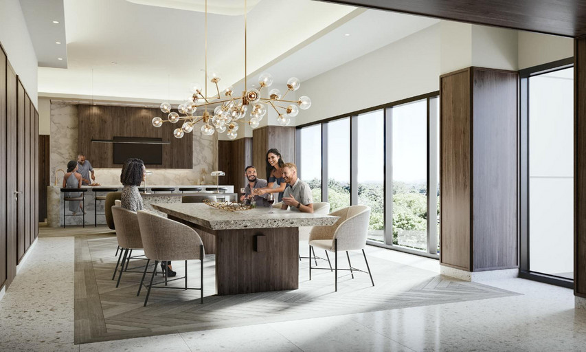 The Centrale - Level 3 Amenity Bridge Bistro Dining Lounge