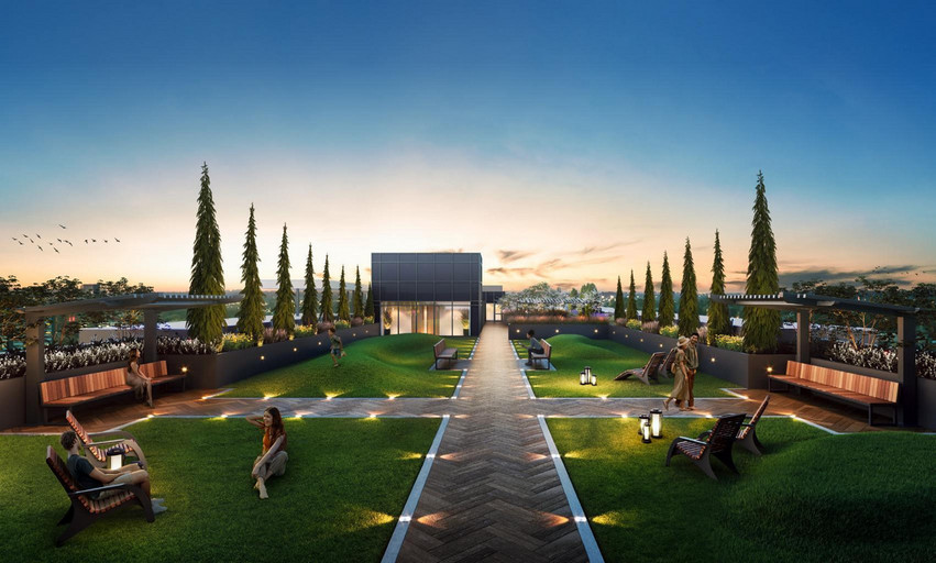 The Vista Lago - Rooftop Recreation Area (West Facing)