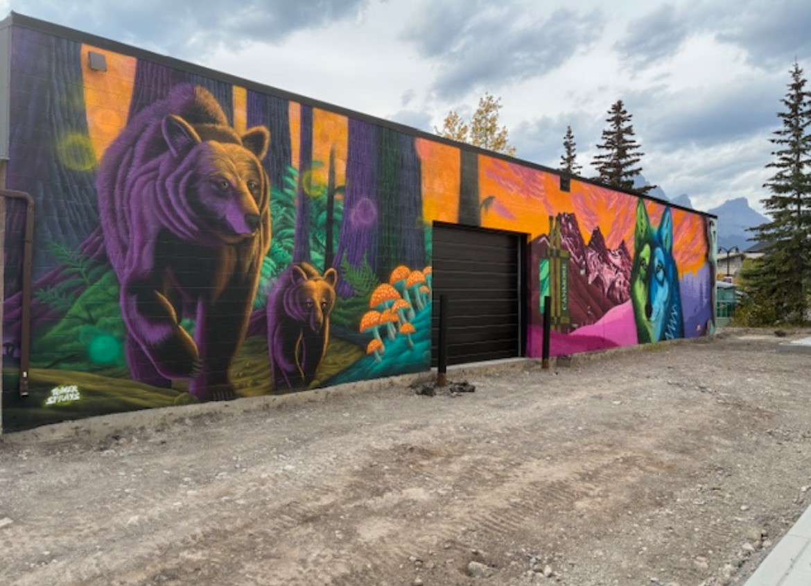 Our New Mural, Courtesy of Local Artist, Tower Image