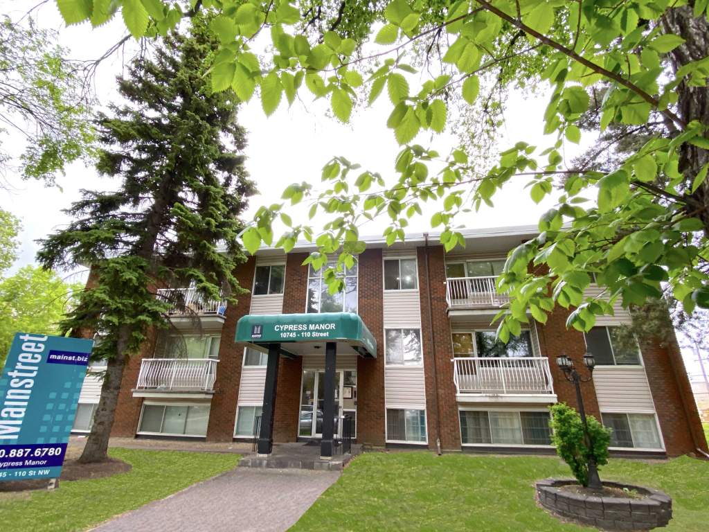 Cypress Manor Apartments 10745 110 Street Mainstreet