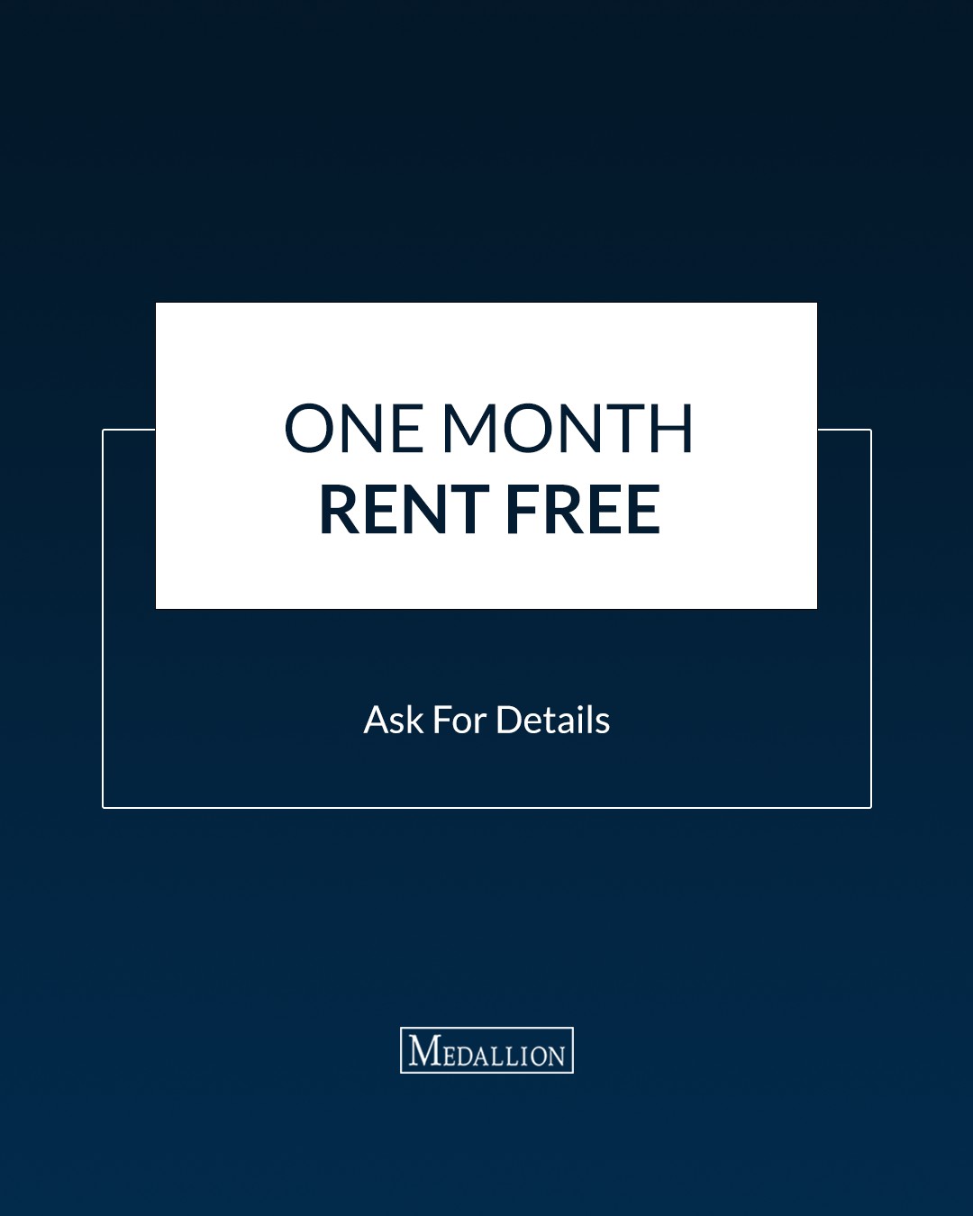  TWO MONTH FREE - Ask for Details!