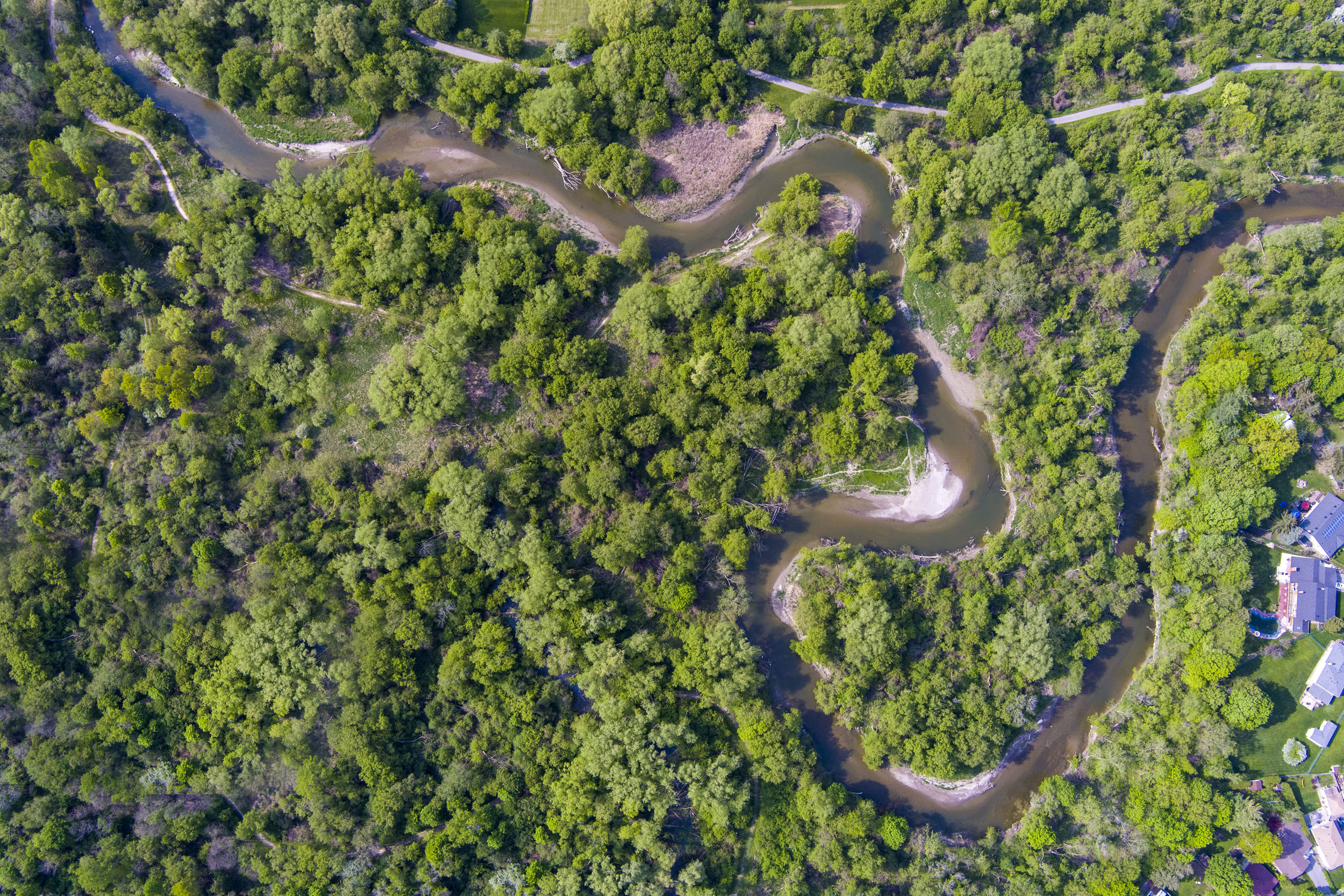 Aerial View of Parks
