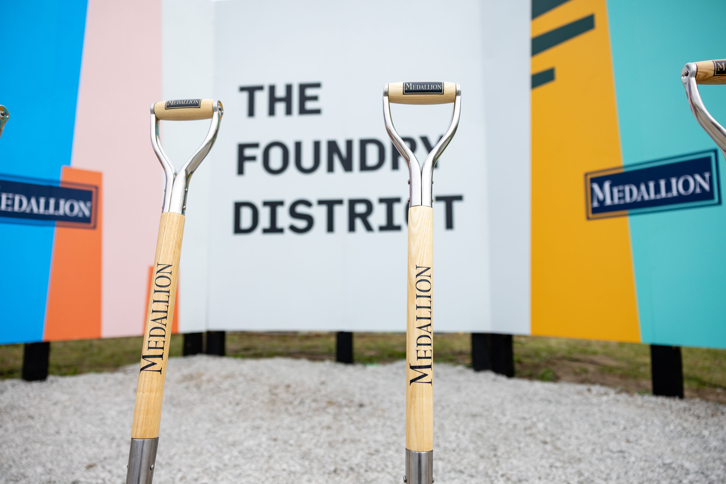 The Foundry District Breaks Ground