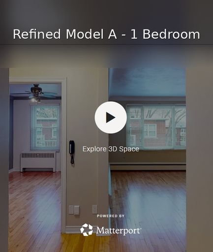 REFINED 1 Bedroom - Model A
