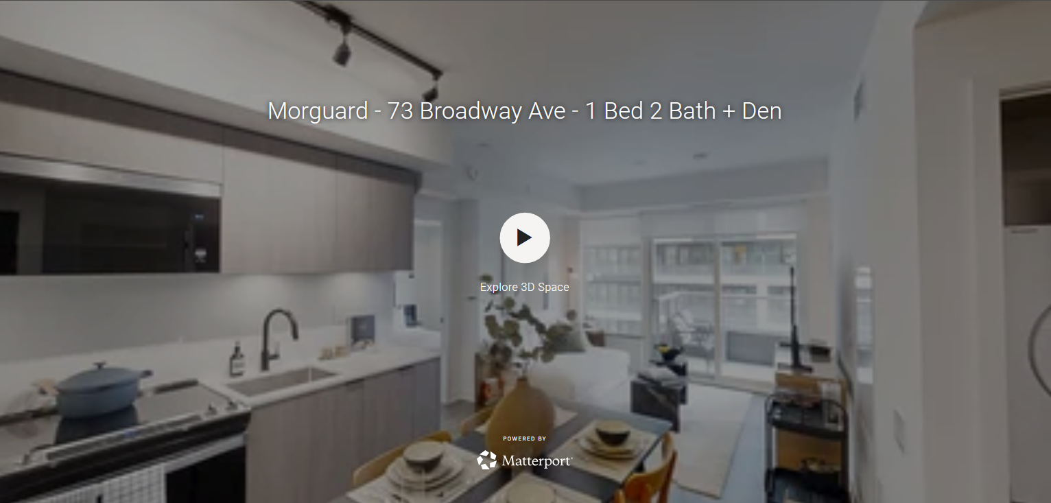 73 Broadway Ave - 1 Bed 2 Bath + Den