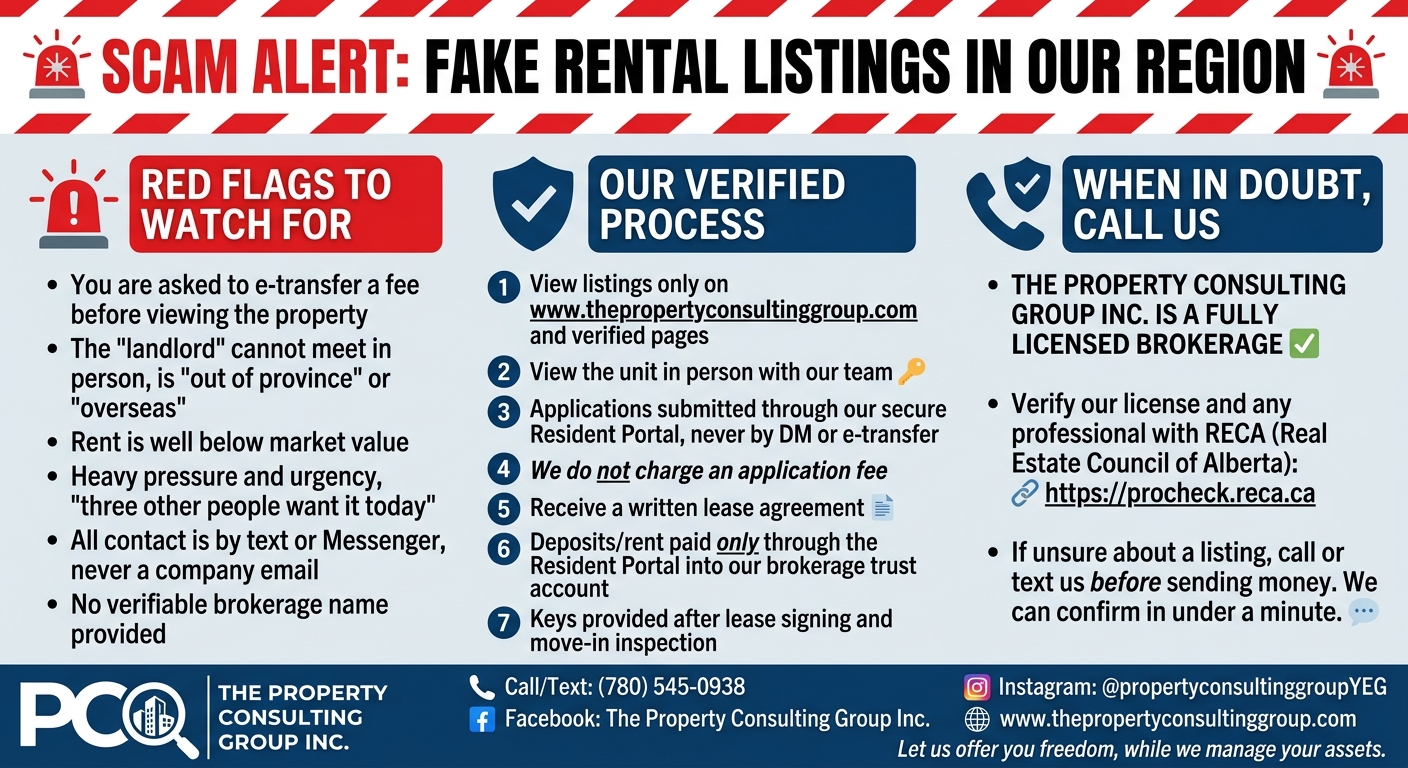 Rental Scam Alert