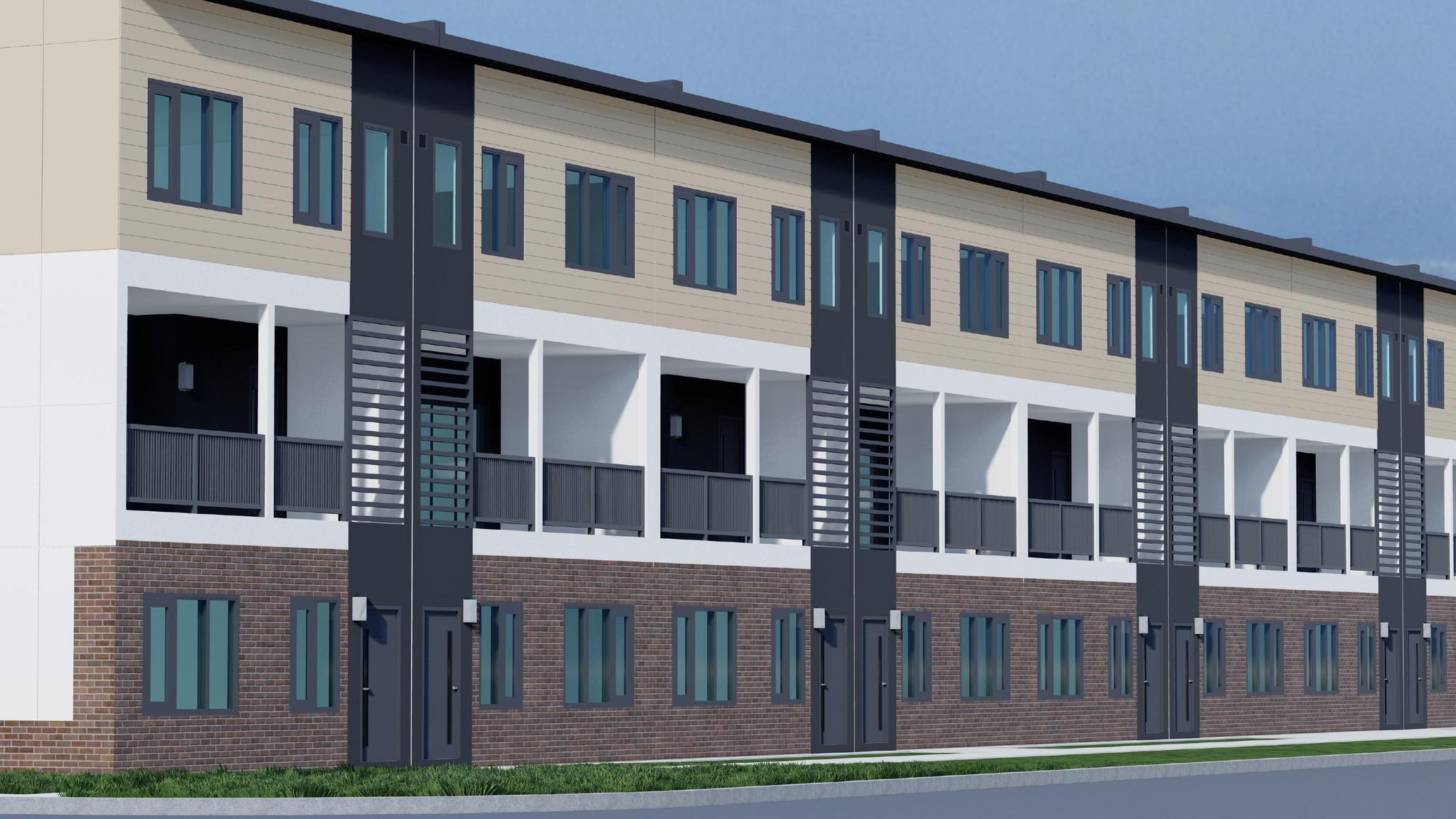 Private Townhomes for Rent in Winnipeg Refinery Townhomes