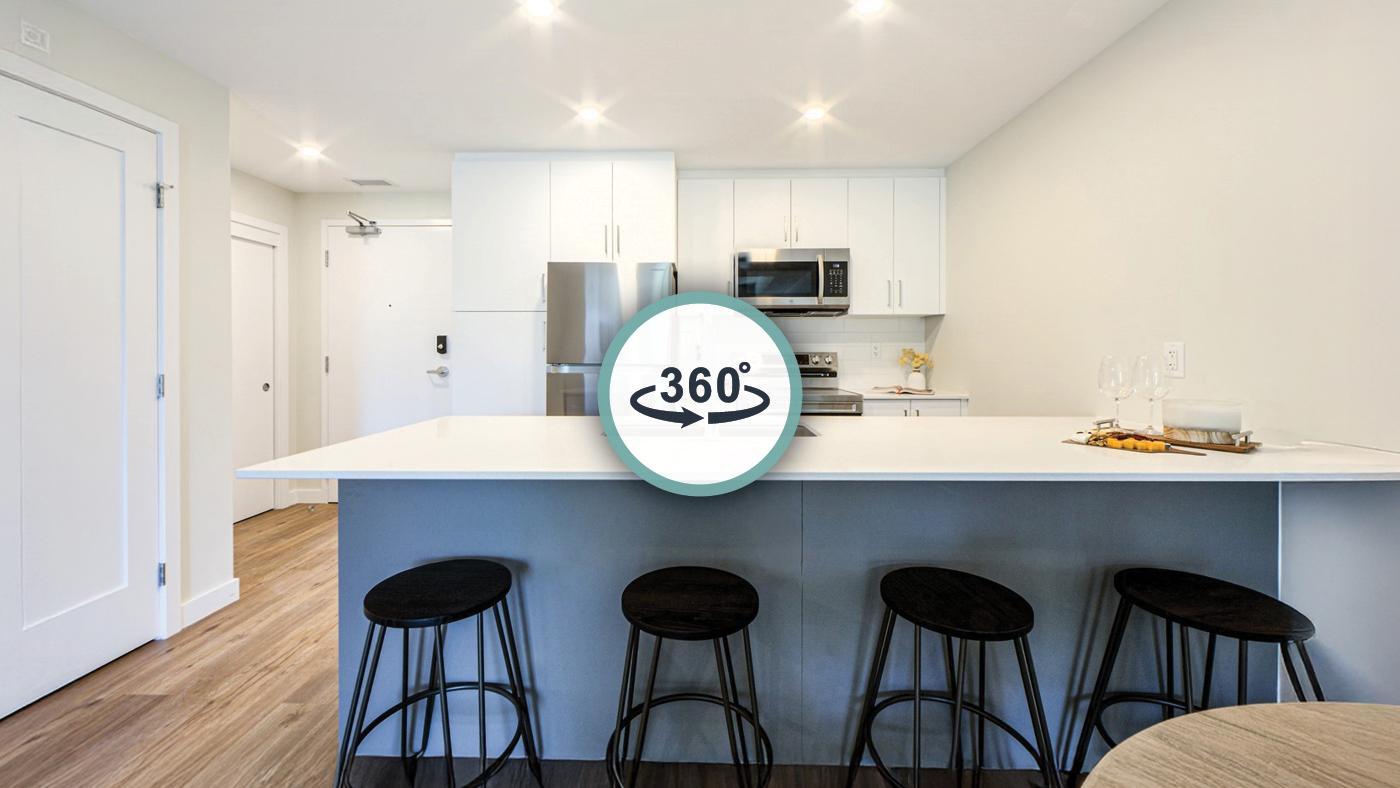 2 bed, 2 bath model suite