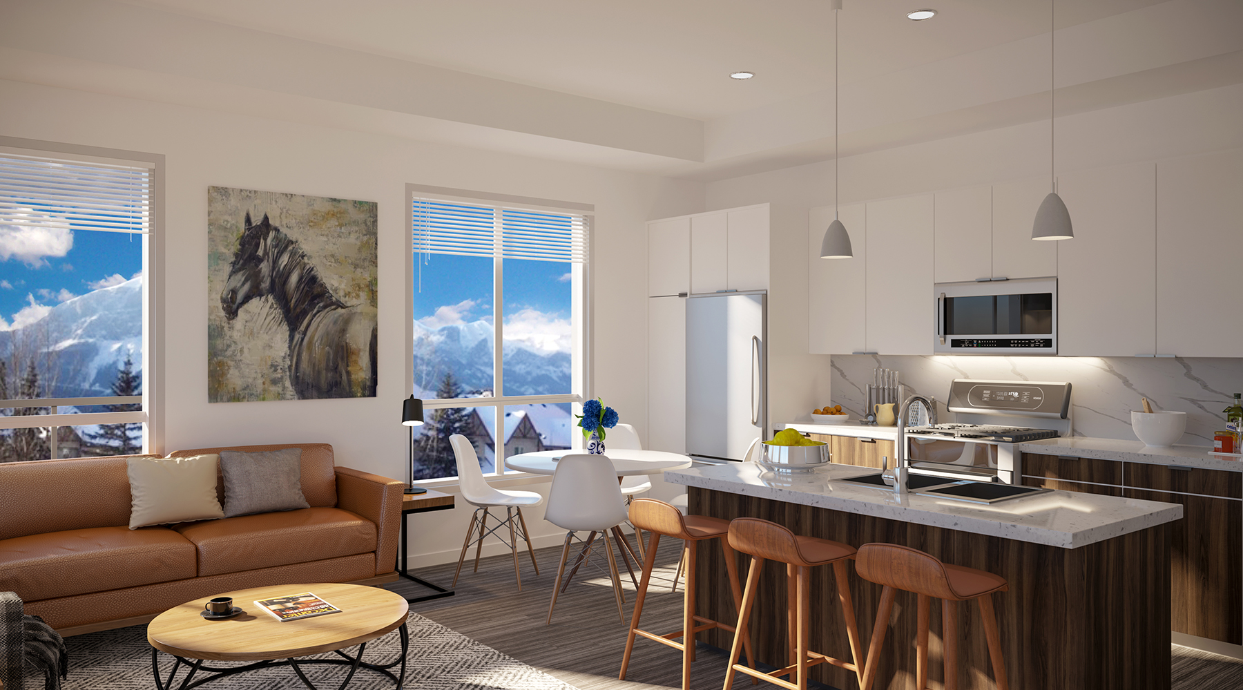 Brand new apartments in Canmore AB Sunstone VUE Canmore