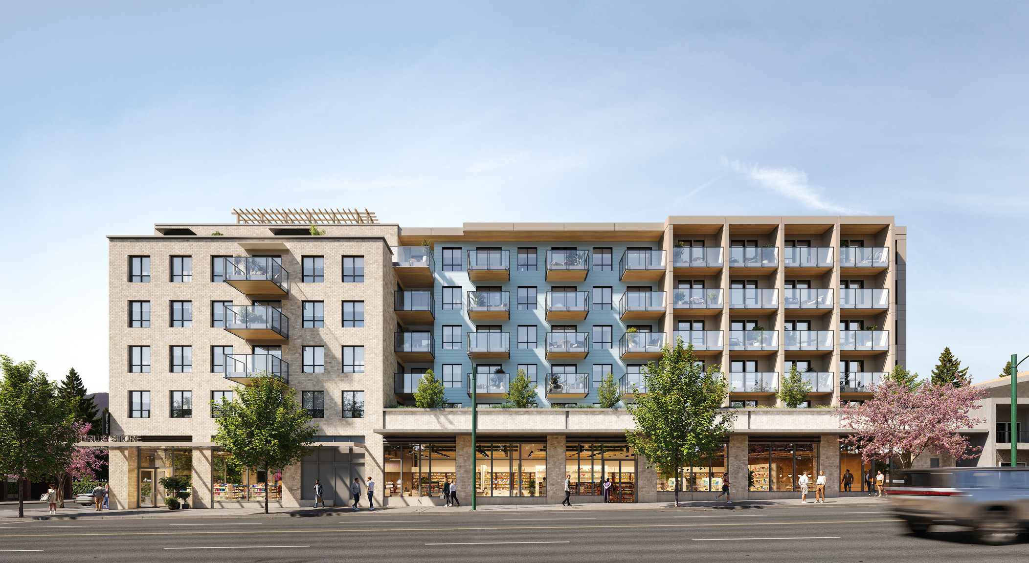 View from West 4th Avenue