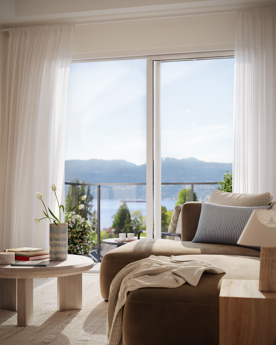 Living Room at Fourth + Mac