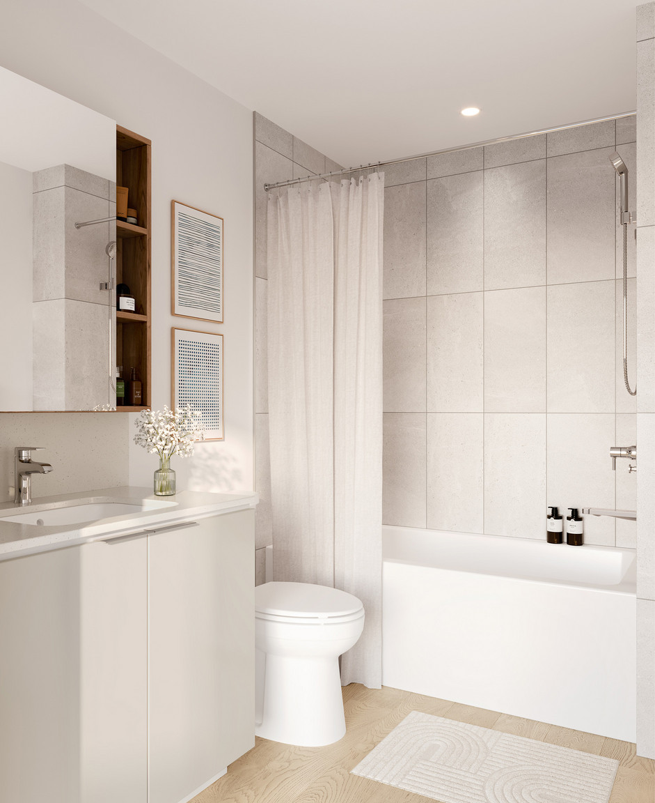 Main Bathroom at Fourth + Mac