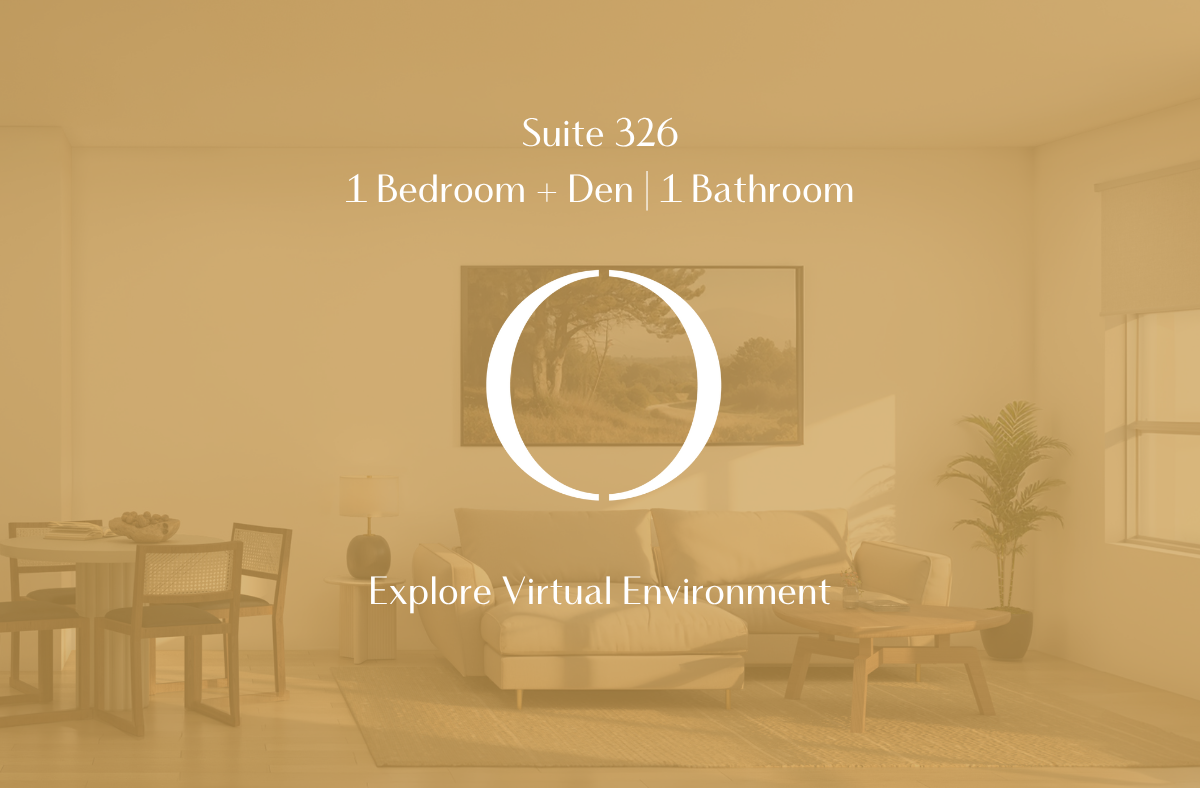 Suite 326: 1 Bedroom + Den | 1 Bathroom