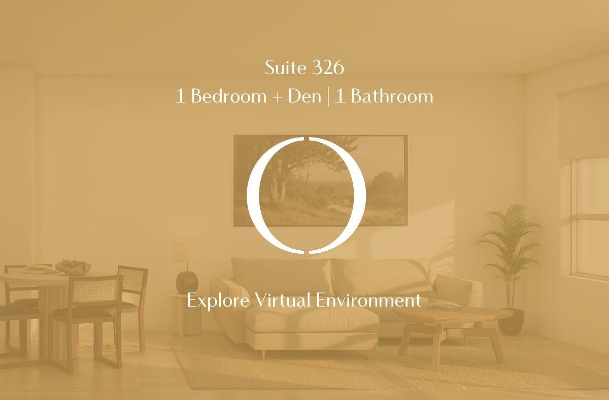 Suite 326: 1 Bedroom + Den