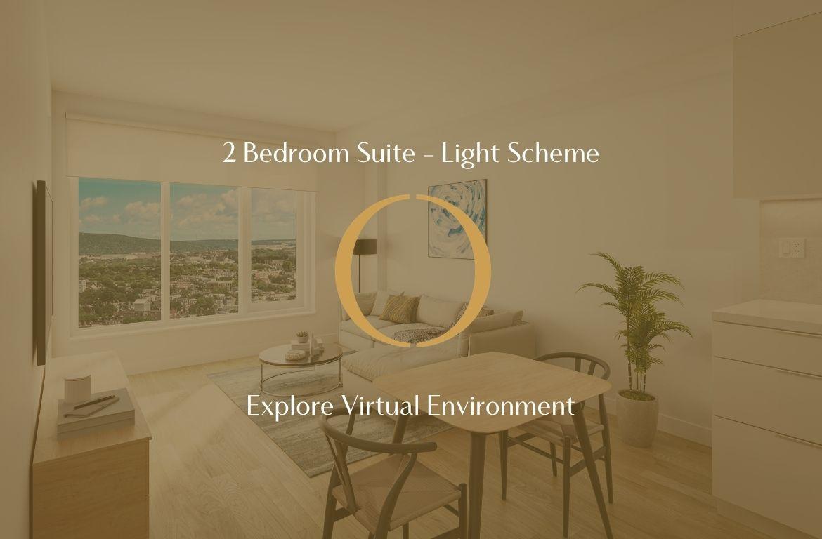Tower A: 2 Bedroom, Light Palette