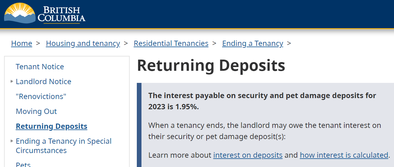 🔔【Attention Landlords】2025 Security Deposit Interest Rate Announced – The Era of Zero Interest Is Over! Image