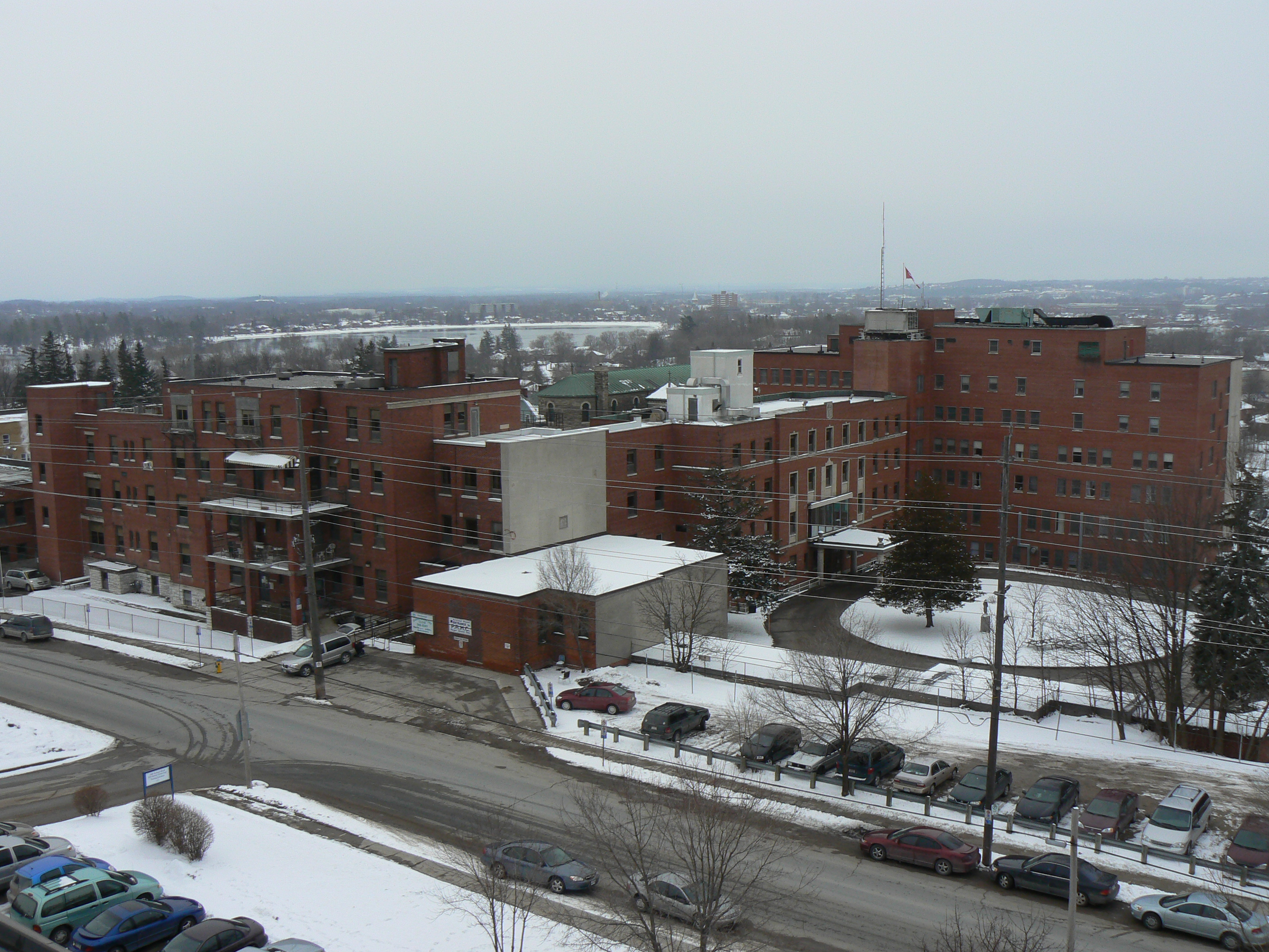 Old St. Joseph Hospital site TVM