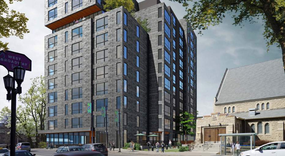 Brand New Apartments in Winnipeg West Broadway Commons