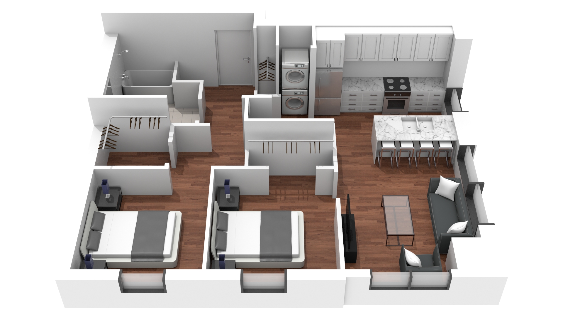 Luxury Rental Apartments at 100 Walter Street in Kitchener Well