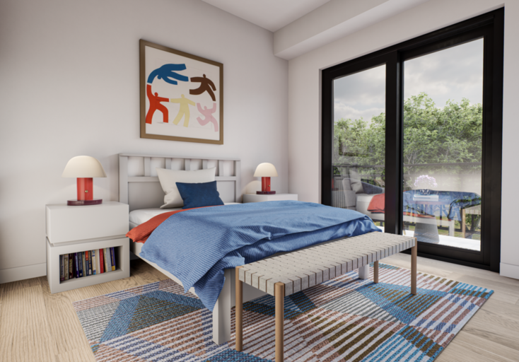 Suite 4 - Bedroom