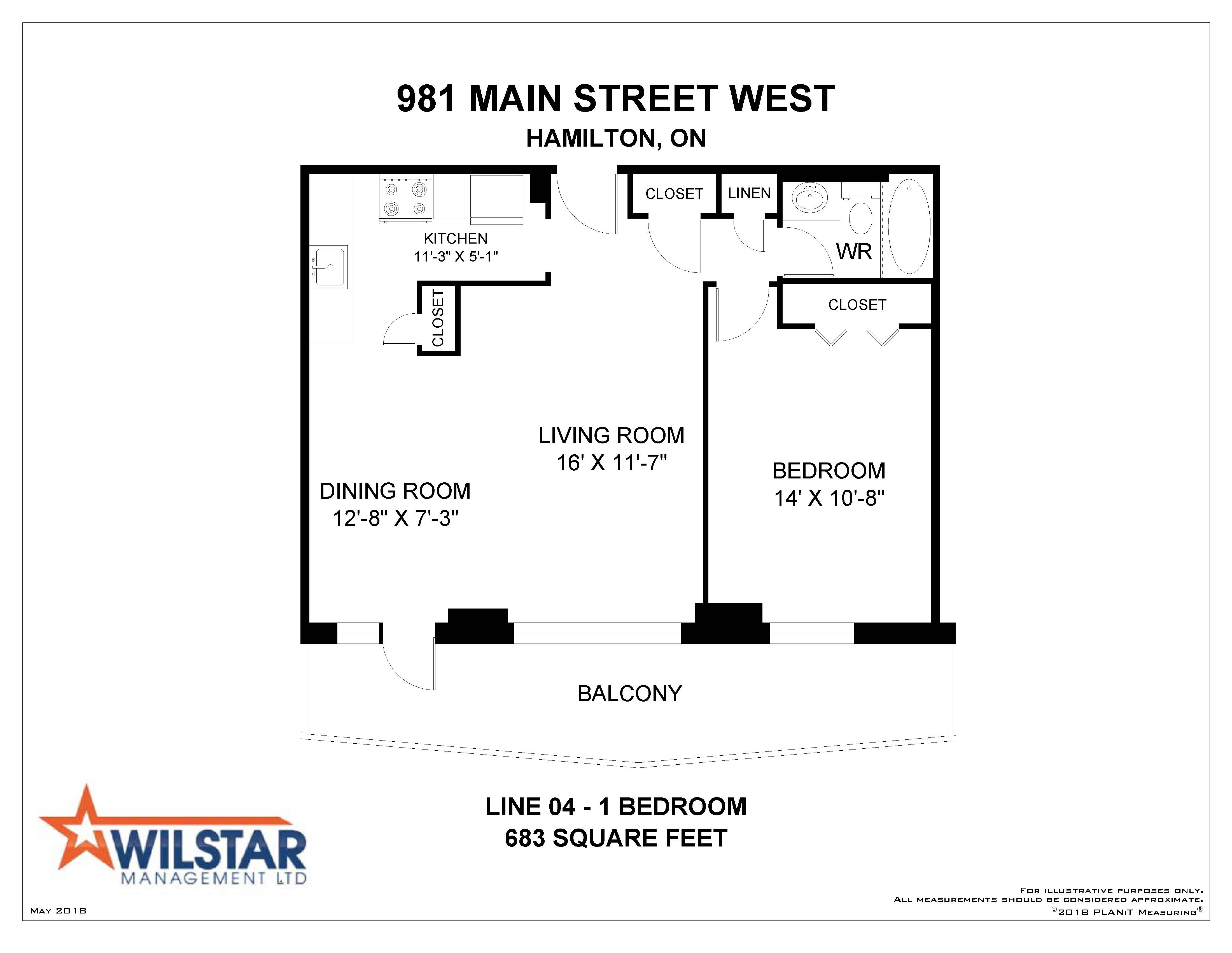 Camelot Towers 981 Main Street West, Hamilton Wilstar Management