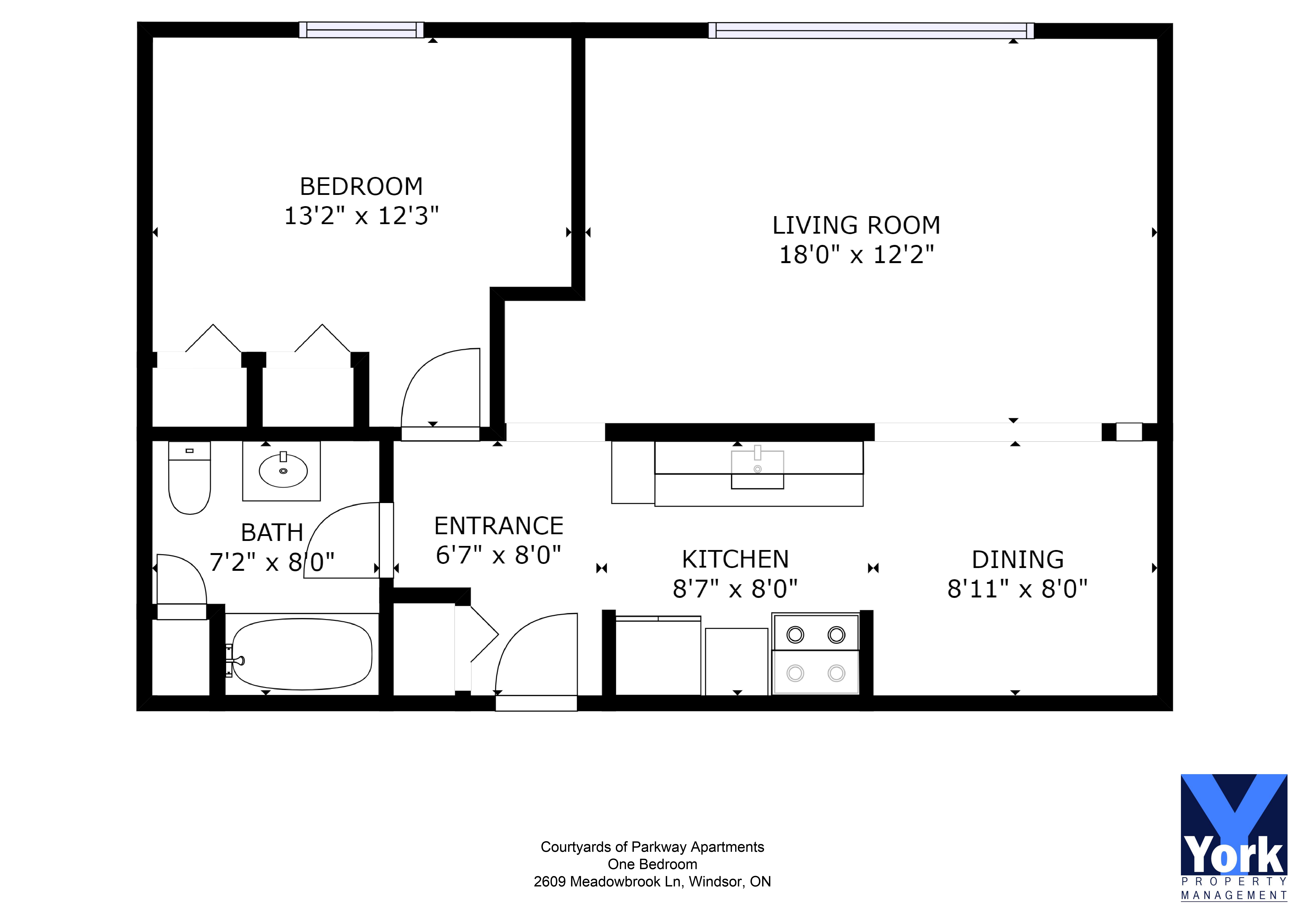 Courtyards of Parkway Apartments York Property Management