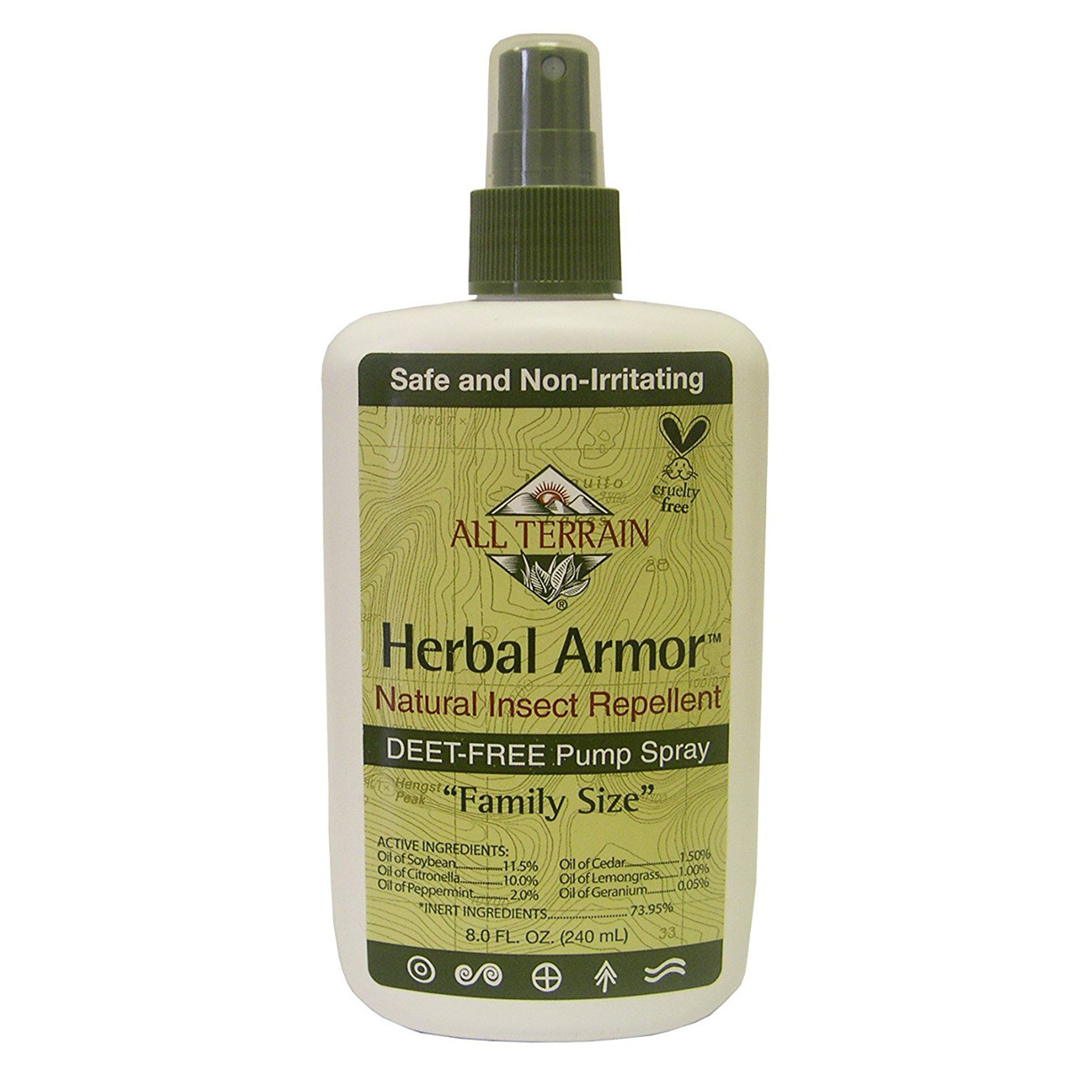 ALL TERRAIN Herbal Armor Insect Repellent SprayValue Size 8 oz