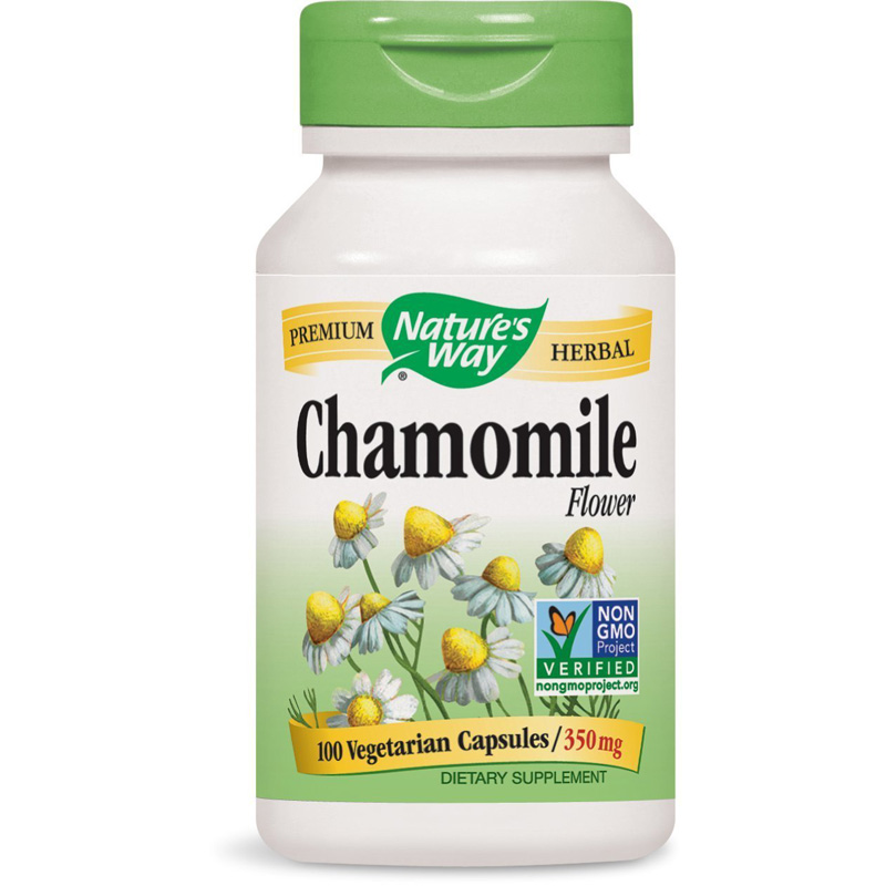 Nature's Way Chamomile Flowers Dietary Supplement 350 mg / 100 Capsules eBay