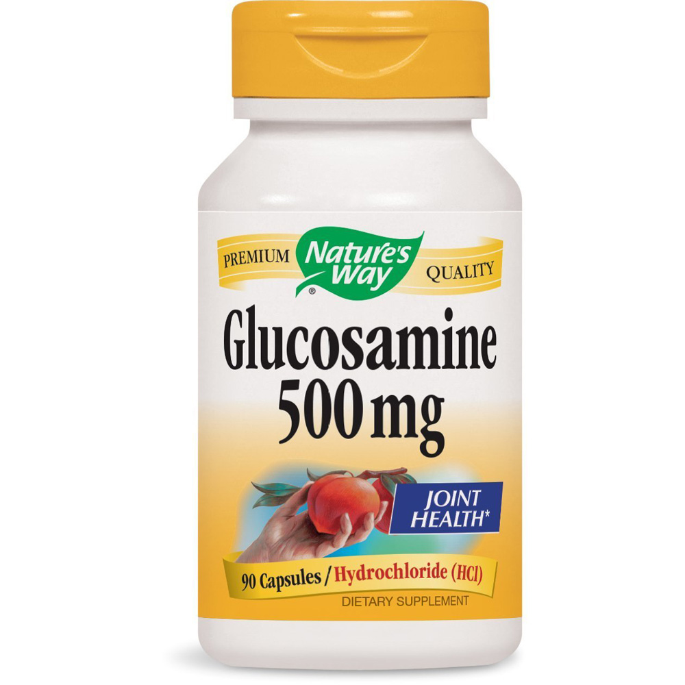 Nature's Way Glucosamine HCl 500 mg Dietary Supplement 90 Capsules