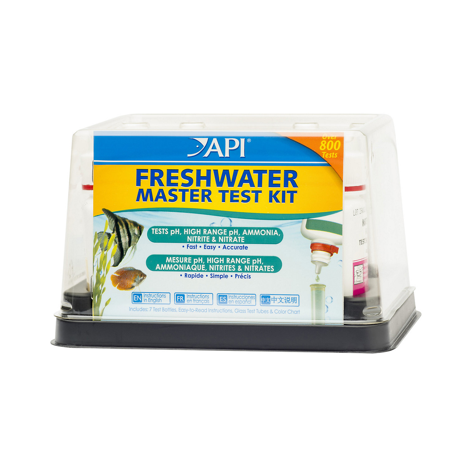 Aquarium Pharmaceuticals Freshwater Master Test Kit Rapide & Precis 1