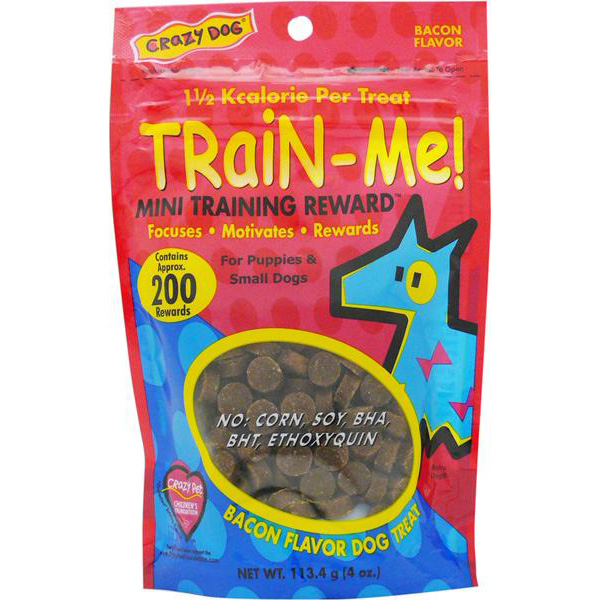 CRAZY DOG TrainMe Training Rewards Mini Bacon Dog Treat 4 oz. (113.4 g) eBay