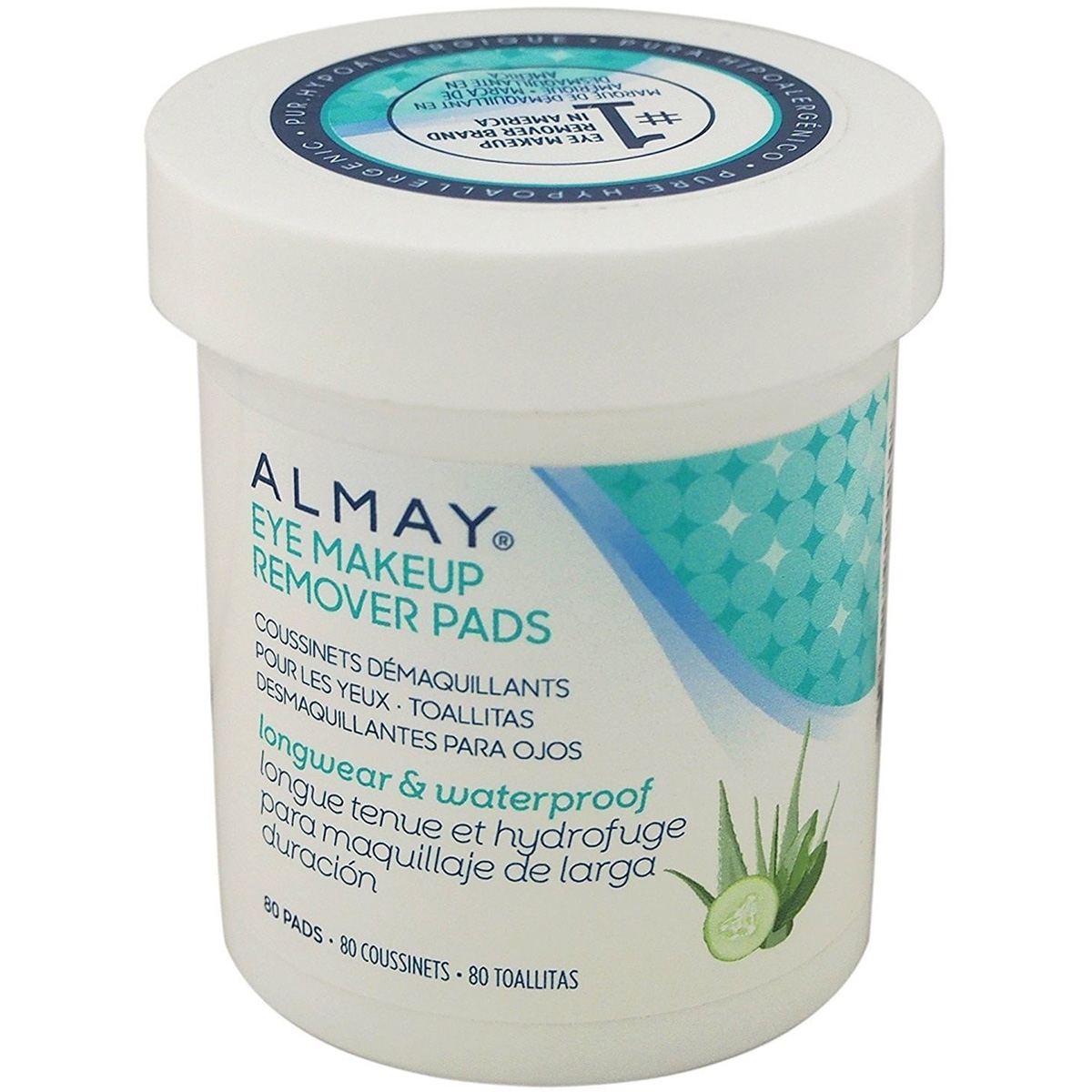 Almay Cosmetics Longwear & Waterproof Eye Makeup Remover Pads Fragrance