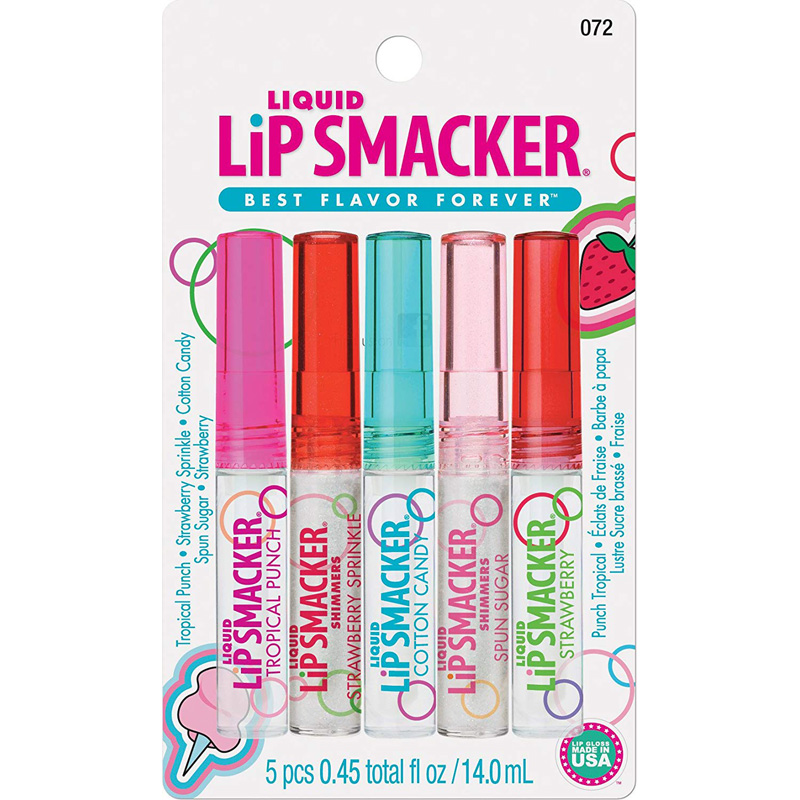 LIP SMACKER Liquid Lip Gloss Ultra Shine&Super Shimmer Friendship Pack