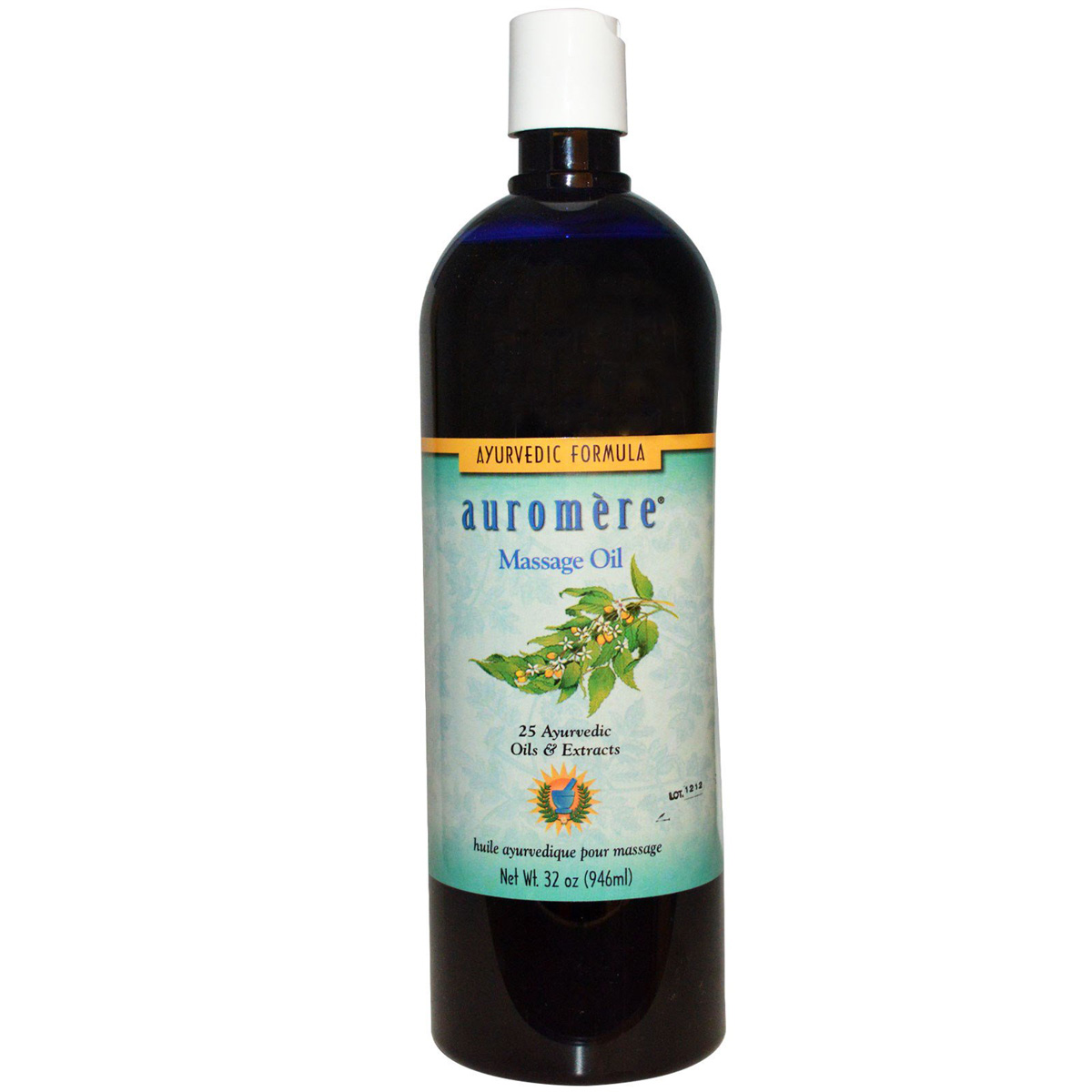 AUROMERE Ayurvedic Massage Oil 32 fl. oz. (946 ml) eBay