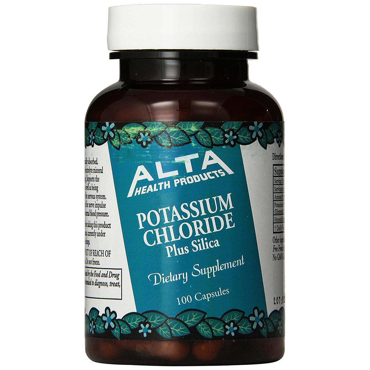 Alta Health Potassium Chloride plus Silica Dietary Supplement 100