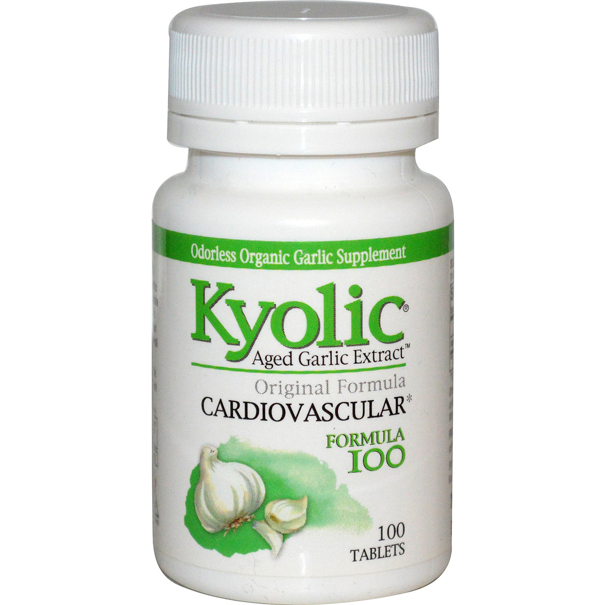 Kyolic Aged Garlic Extract Formula 100 High Potency Cardiovascular