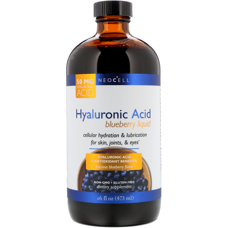 NEOCELL Hyaluronic Acid Blueberry Liquid 16 fl. oz. (473 ml) eBay