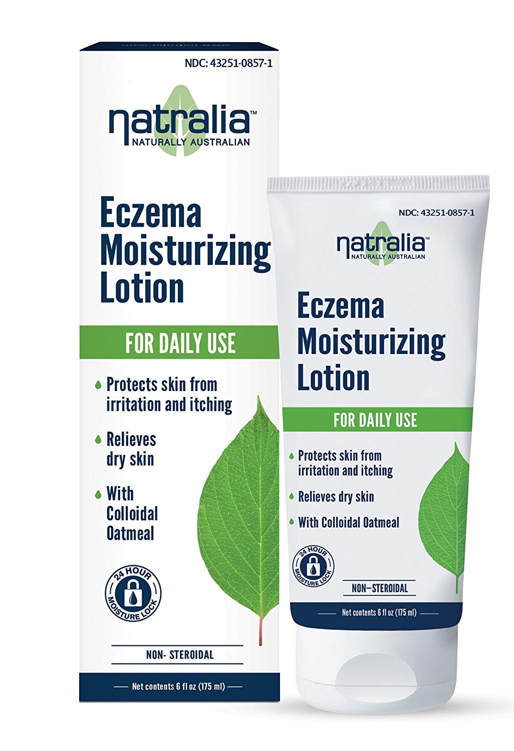 NATRALIA Eczema Moisturizing Lotion 6 fl oz (175 ml) 835787000857