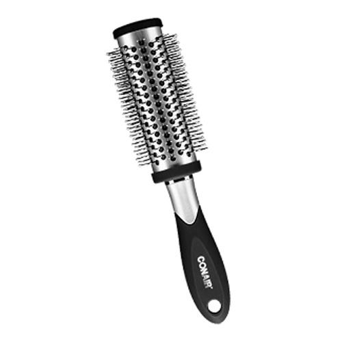 Conair Velvet Touch Medium Metal Nylon Round Brush for BlowDry Styling